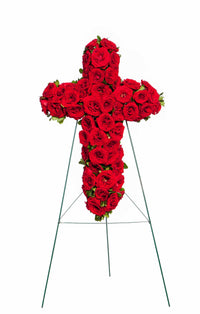 Regal Rose Cross Easel