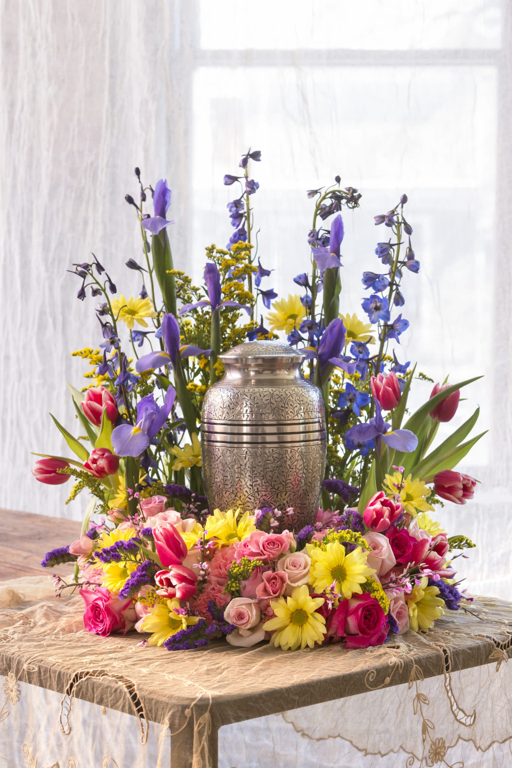 Spring Garden Cremation Arrangement