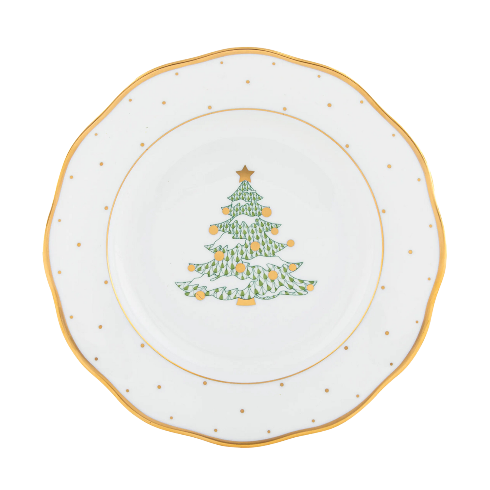 Herend Holiday Dessert Plates