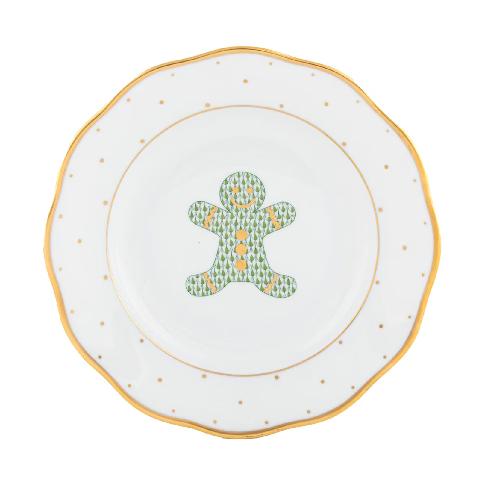 Herend Holiday Dessert Plates