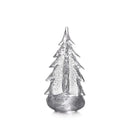 Simon Pearce Silver Leaf Evergreen - 10 Inch